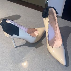 Kate Spade nude pumps